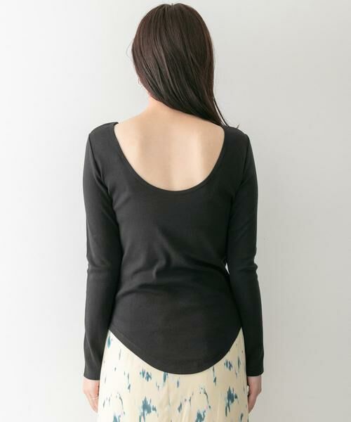 KBF / ケービーエフ Tシャツ | KBF+　バックオープンロンTシャツ∴ | 詳細9