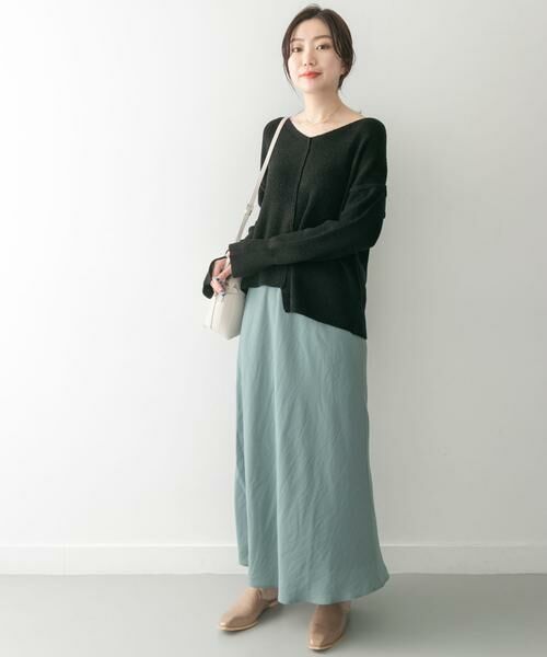 KBF / ケービーエフ スカート | KBF+　バイアスロングスカート∴ | 詳細1