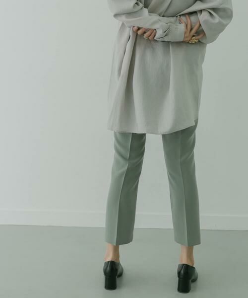 KBF / ケービーエフ その他パンツ | KBF+　プレススリムフレアパンツ∴ | 詳細4