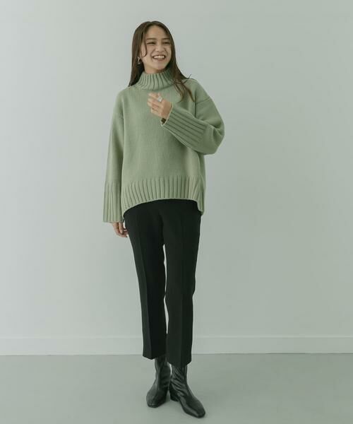 KBF / ケービーエフ その他パンツ | KBF+　プレススリムフレアパンツ∴ | 詳細16