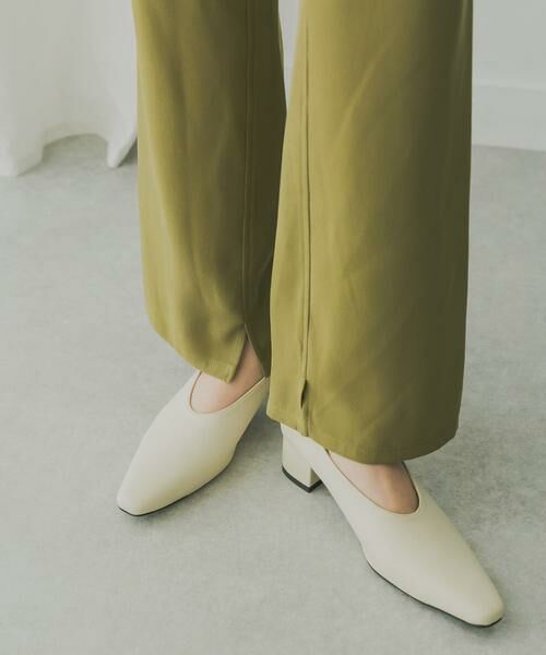 KBF / ケービーエフ その他パンツ | KBF+ セミフレアカラーパンツ | 詳細4