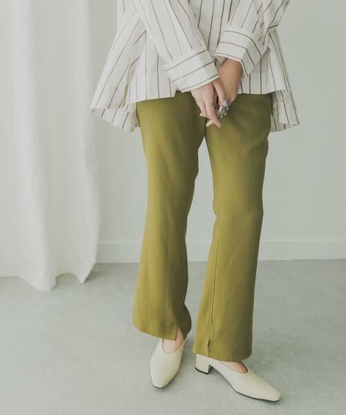 KBF / ケービーエフ その他パンツ | KBF+ セミフレアカラーパンツ | 詳細5