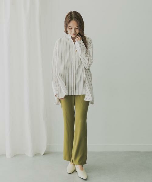 KBF / ケービーエフ その他パンツ | KBF+ セミフレアカラーパンツ | 詳細7