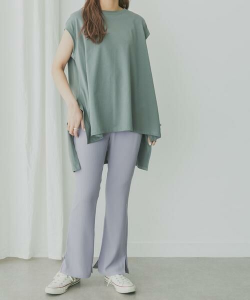 KBF / ケービーエフ その他パンツ | KBF+ セミフレアカラーパンツ | 詳細10