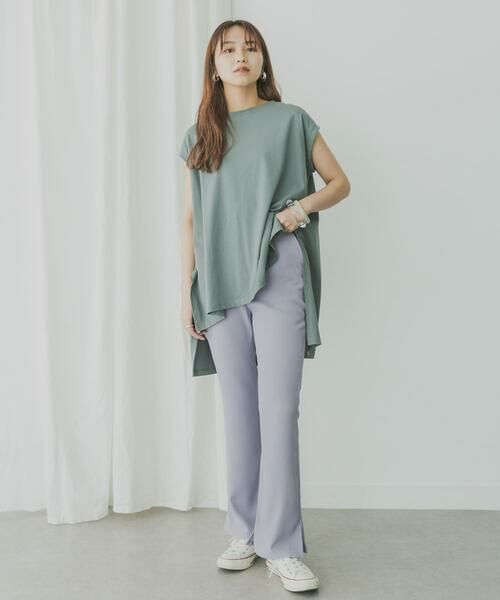 KBF / ケービーエフ その他パンツ | KBF+ セミフレアカラーパンツ | 詳細11