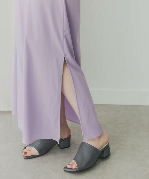 KBF / ケービーエフ スカート | KBF+　サイドスリットカラースカート | 詳細7