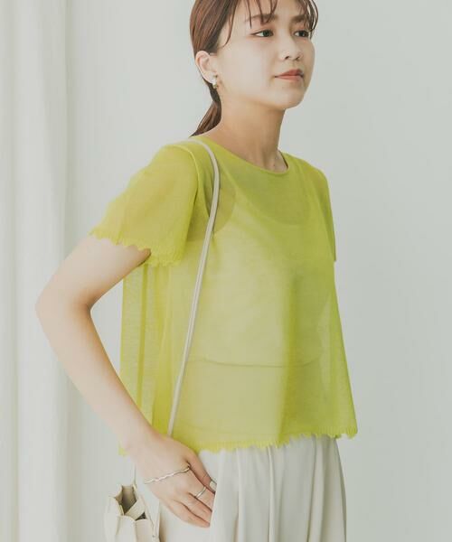 KBF / ケービーエフ ニット・セーター | KBF+　シアーダメージニット | 詳細2