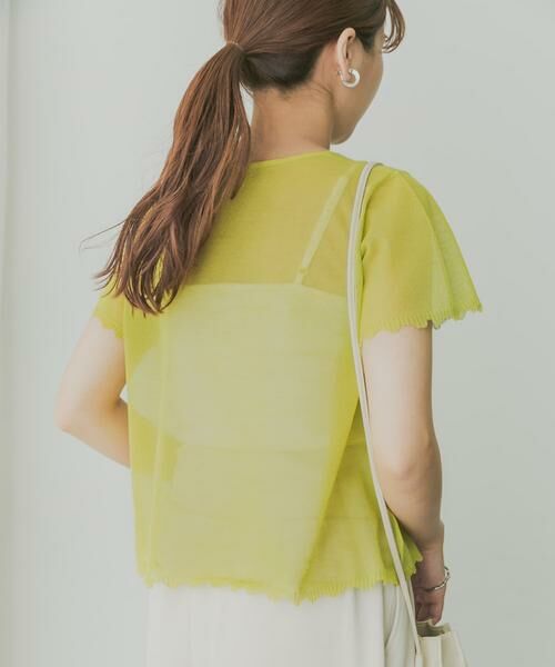 KBF / ケービーエフ ニット・セーター | KBF+　シアーダメージニット | 詳細3