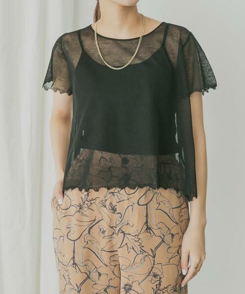 KBF / ケービーエフ ニット・セーター | KBF+　シアーダメージニット | 詳細12