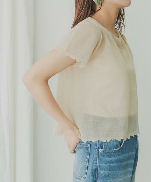 KBF / ケービーエフ ニット・セーター | KBF+　シアーダメージニット | 詳細15