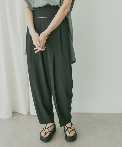 KBF / ケービーエフ その他パンツ | KBF+ コクーンラインパンツ(ブラック)