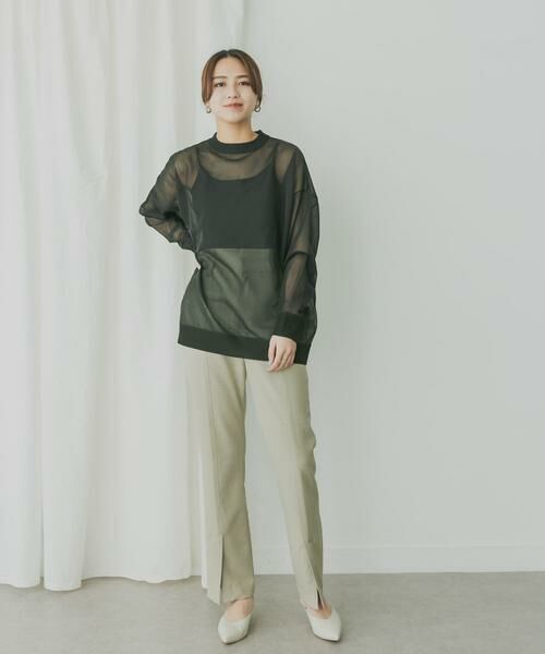 KBF / ケービーエフ その他パンツ | KBF+ スリットスリムパンツ | 詳細2