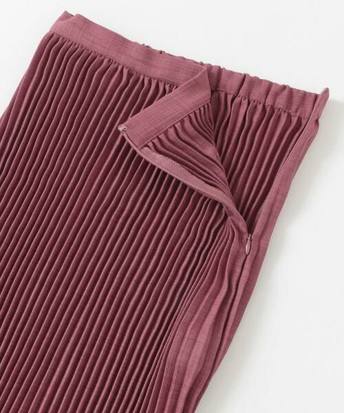 KBF / ケービーエフ スカート | KBF+　リネンライクフリンジプリーツスカート | 詳細7