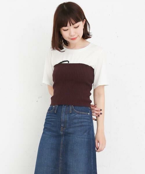 KBF / ケービーエフ ニット・セーター | KBF+　ニットビスチェ∴ | 詳細5