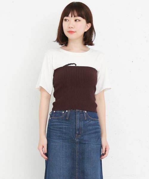 KBF / ケービーエフ ニット・セーター | KBF+　ニットビスチェ∴ | 詳細6