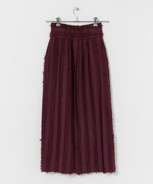 KBF / ケービーエフ スカート | KBF+　ハイウエストフリンジタイトスカート∴ | 詳細2