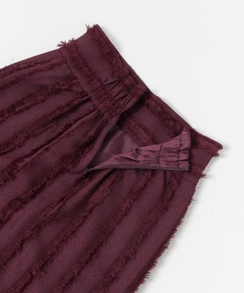 KBF / ケービーエフ スカート | KBF+　ハイウエストフリンジタイトスカート∴ | 詳細3