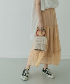 KBF / ケービーエフ スカート | KBF+　シアーティアードスカート∴