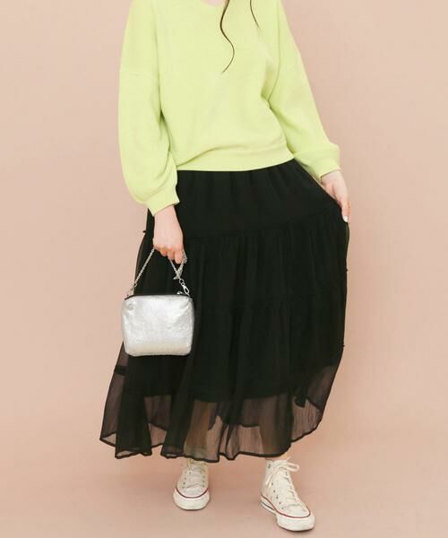 KBF / ケービーエフ スカート | KBF+　シアーティアードスカート∴ | 詳細20