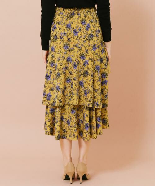 KBF / ケービーエフ スカート | KBF+　フラワープリントボリュームスカート | 詳細8