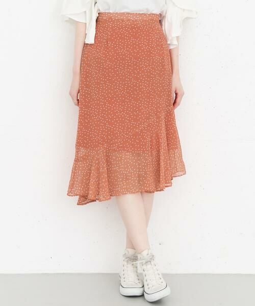 KBF / ケービーエフ スカート | KBF+　イレギュラーヘムフリルスカート∴ | 詳細2