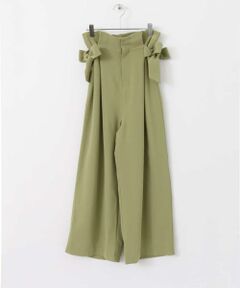 KBF / ケービーエフ その他パンツ | KBF+　サイドリボンワイドパンツ
