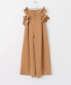 KBF / ケービーエフ その他パンツ | KBF+　サイドリボンワイドパンツ
