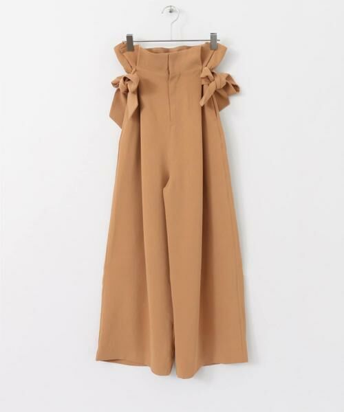 KBF / ケービーエフ その他パンツ | KBF+　サイドリボンワイドパンツ | 詳細5