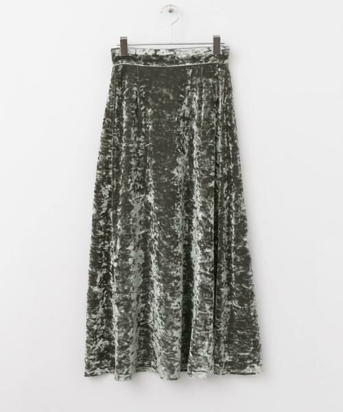 KBF / ケービーエフ スカート | KBF+　ベロアマキシスカート∴ | 詳細11