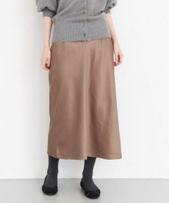 KBF / ケービーエフ スカート | KBF+　バイアスサテンスカート∴
