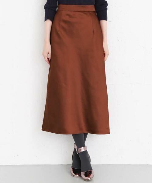 KBF / ケービーエフ スカート | KBF+　バイアスサテンスカート∴ | 詳細3