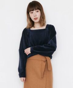 KBF / ケービーエフ Tシャツ | KBF+　スクエアネックカットソー∴