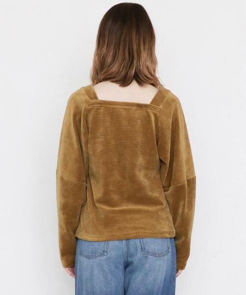 KBF / ケービーエフ Tシャツ | KBF+　スクエアネックカットソー∴ | 詳細3