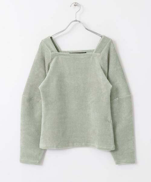 KBF / ケービーエフ Tシャツ | KBF+　スクエアネックカットソー∴ | 詳細8