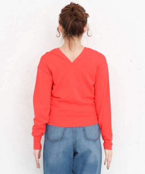 KBF / ケービーエフ ニット・セーター | KBF+　変型Vネックニット∴ | 詳細3