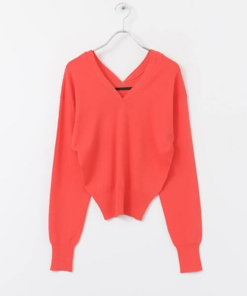 KBF / ケービーエフ ニット・セーター | KBF+　変型Vネックニット∴ | 詳細4