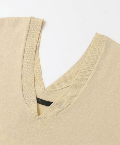 KBF / ケービーエフ ニット・セーター | KBF+　変型Vネックニット∴ | 詳細11
