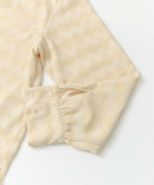 KBF / ケービーエフ シャツ・ブラウス | KBF+　ジャガードブラウス | 詳細2