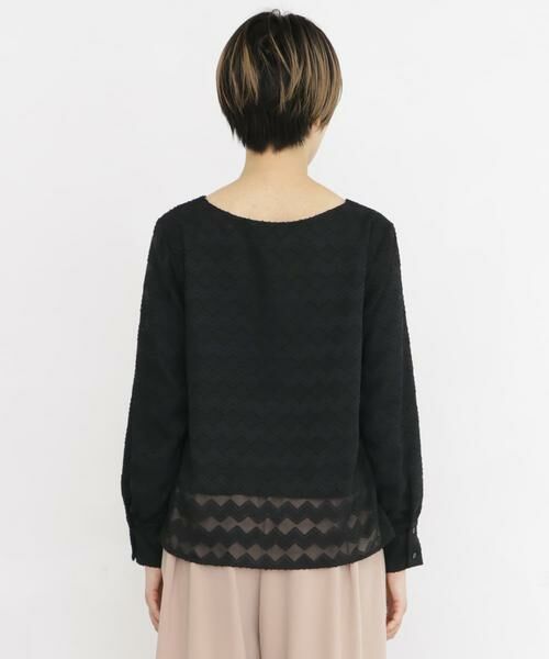 KBF / ケービーエフ シャツ・ブラウス | KBF+　ジャガードブラウス | 詳細7