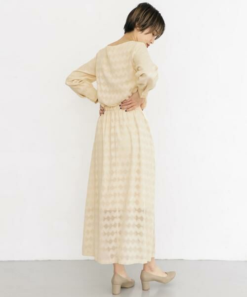 KBF / ケービーエフ スカート | KBF+　ジャガードフレアマキシスカート | 詳細1