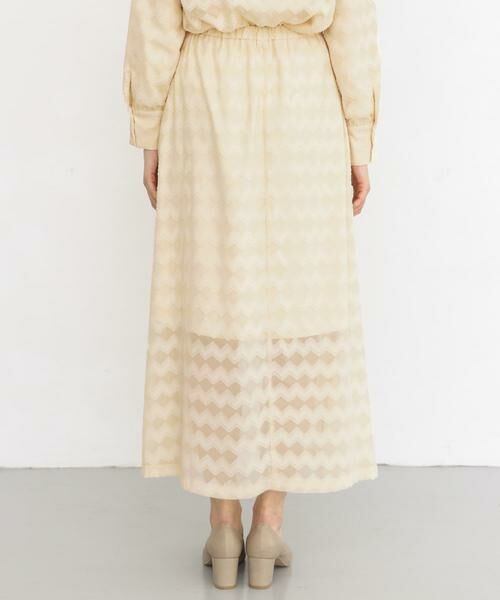 KBF / ケービーエフ スカート | KBF+　ジャガードフレアマキシスカート | 詳細4