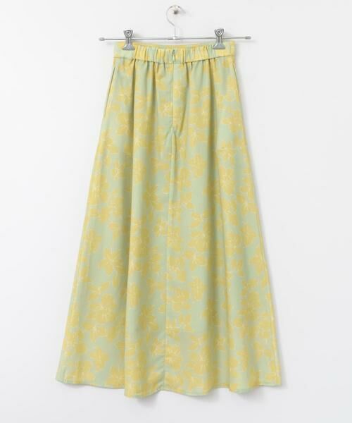 KBF / ケービーエフ スカート | KBF+　フラワープリントセミフレアスカート∴ | 詳細8