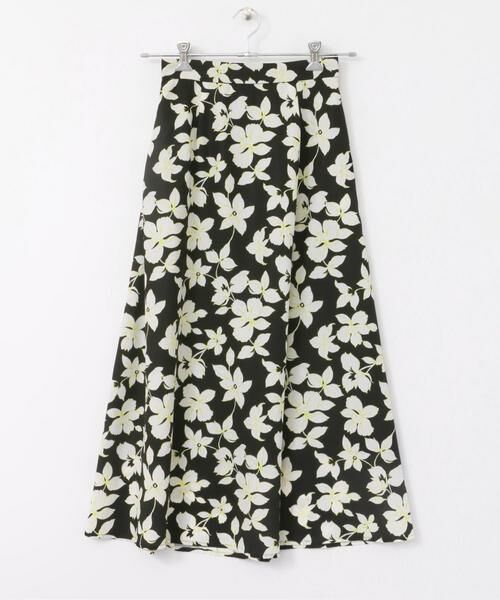 KBF / ケービーエフ スカート | KBF+　フラワープリントセミフレアスカート∴ | 詳細13