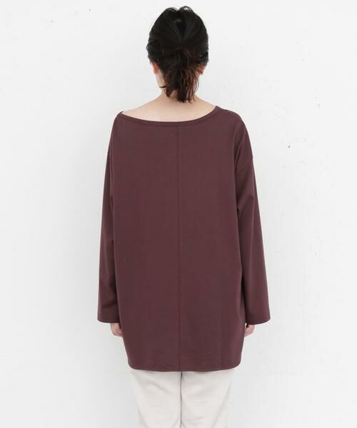 KBF / ケービーエフ Tシャツ | KBF+　アシメネックオーバーロングTシャツ | 詳細5