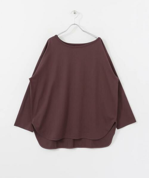 KBF / ケービーエフ Tシャツ | KBF+　アシメネックオーバーロングTシャツ | 詳細6