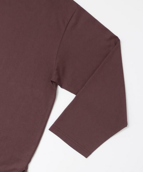 KBF / ケービーエフ Tシャツ | KBF+　アシメネックオーバーロングTシャツ | 詳細7