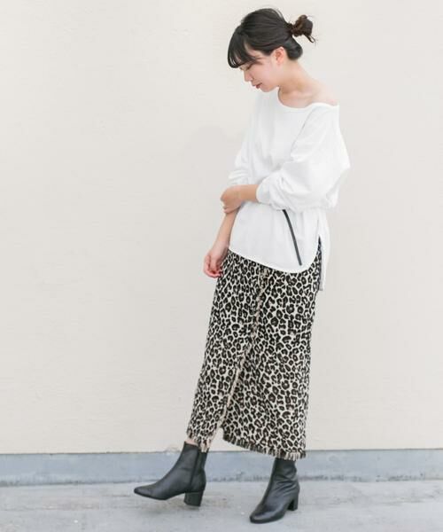 KBF / ケービーエフ Tシャツ | KBF+　アシメネックオーバーロングTシャツ | 詳細15