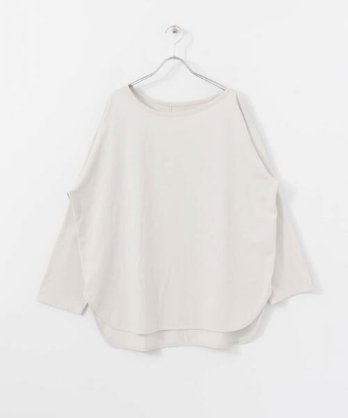 KBF / ケービーエフ Tシャツ | KBF+　アシメネックオーバーロングTシャツ | 詳細27