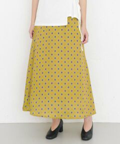 KBF / ケービーエフ スカート | KBF+　レトロパターンロングスカート