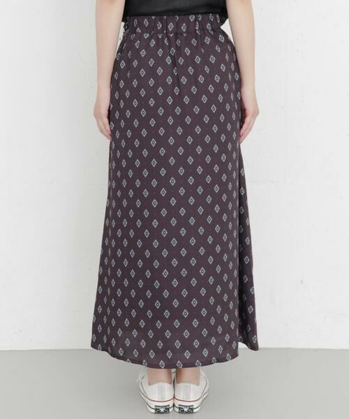 KBF / ケービーエフ スカート | KBF+　レトロパターンロングスカート | 詳細10